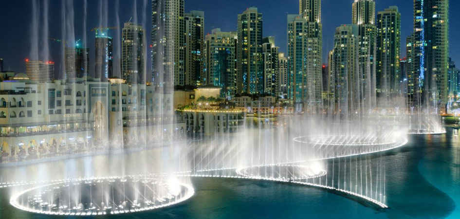 Dubai Mall & Dubai Fountain